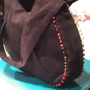 Suede Purse